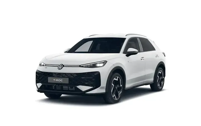 Neu VW T-Roc R-line 150 PS (110 kW) 2026 Weiß SUV