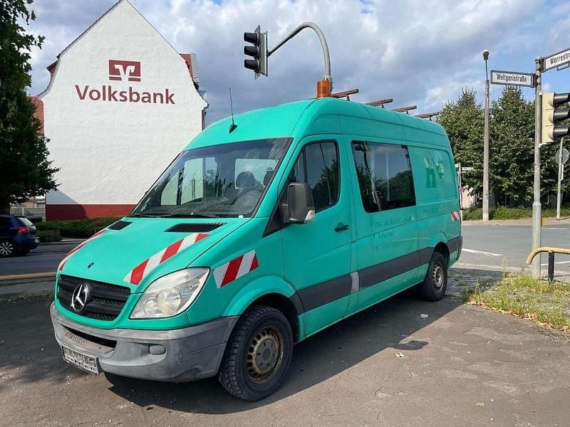 Grün Gebraucht 2010 Mercedes Sprinter Van | 5.790 € (Superpreis) - Bild 1/4