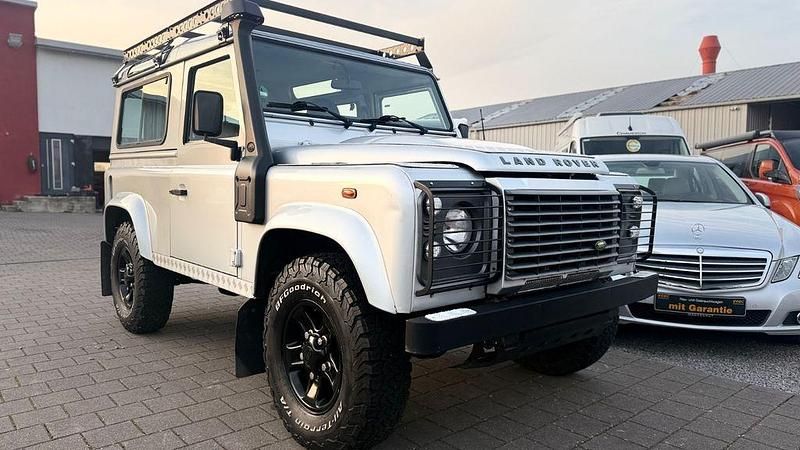 Gebraucht Land Rover Defender SE 122 PS (89 kW) 2007 Silber SUV