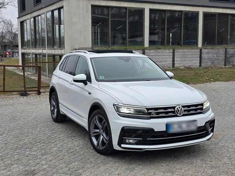 Gebraucht VW Tiguan R-line 150 PS (110 kW) 2018 Weiß SUV