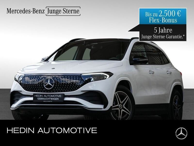 Polarweiß Gebraucht 2024 Mercedes EQA300 AMG SUV | 41.440 € (Fairer Preis) - Bild 1/4