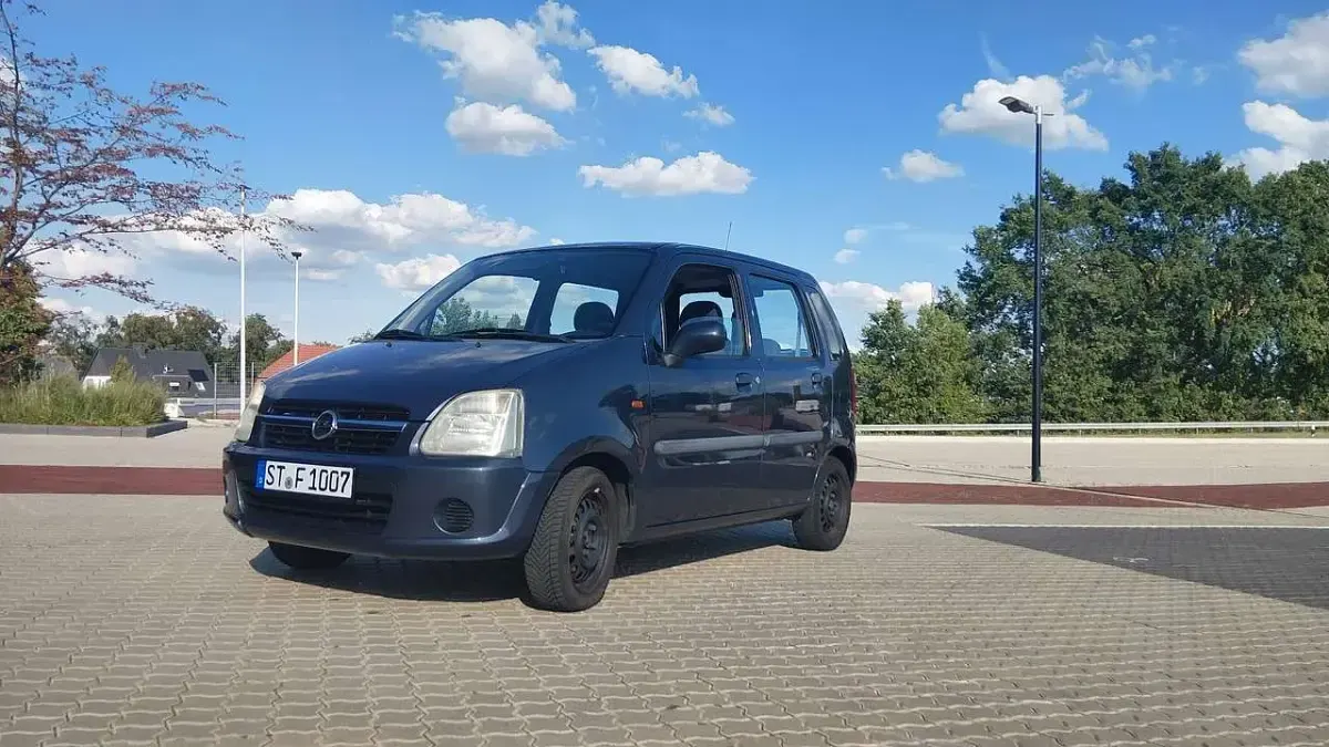 Gebraucht Opel Agila Edition 60 PS (44 kW) 2006 Blau Kleinwagen