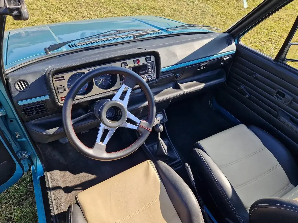 Gebraucht VW Golf Cabriolet 75 PS (55 kW) 1979 Blau Cabrio