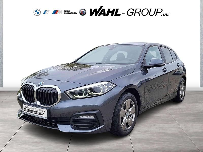 Grau Gebraucht 2021 BMW 118 Advantage Kleinwagen | 18.790 € (Fairer Preis) - Bild 1/4