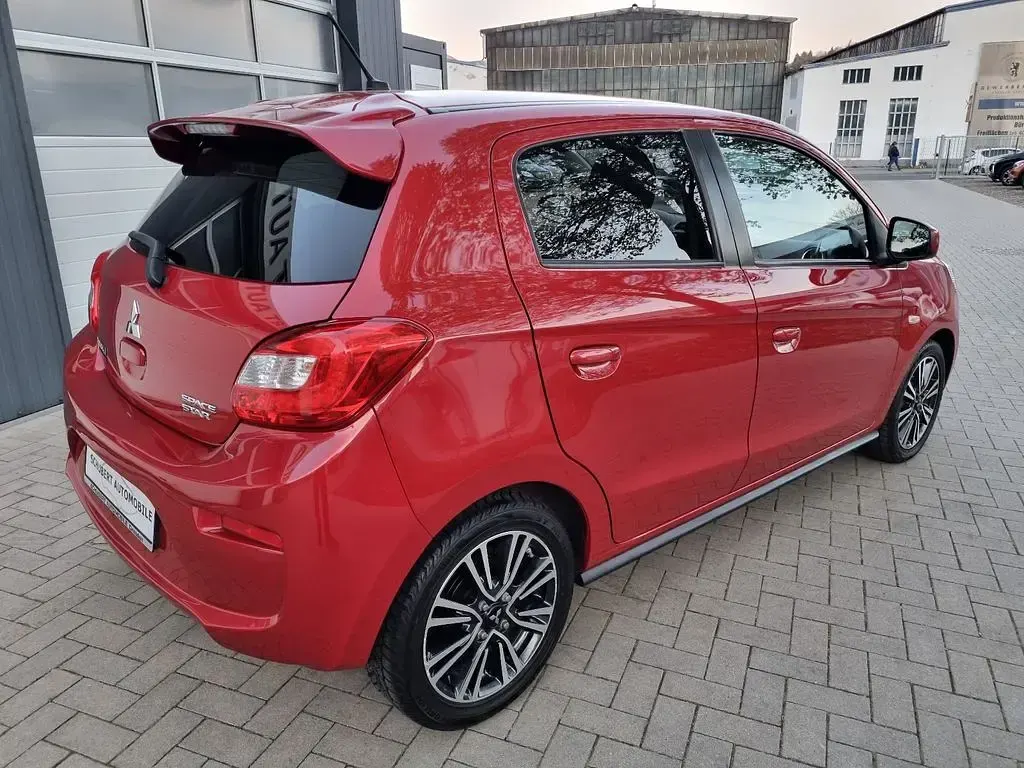 Brugt Mitsubishi Space Star Edition 80 HK (58 kW) 2017 Rød Hatchback