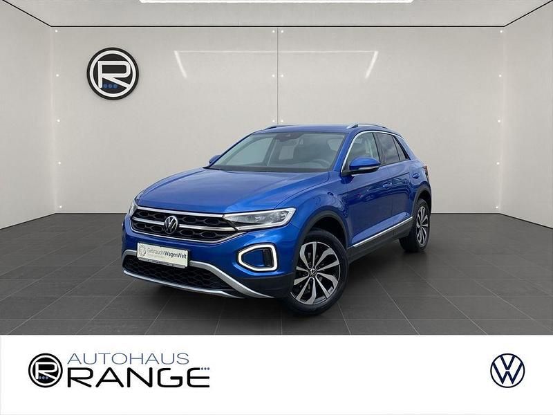 Blau Gebraucht 2022 VW T-Roc Style SUV | 23.980 € (Guter Preis) - Bild 1/4