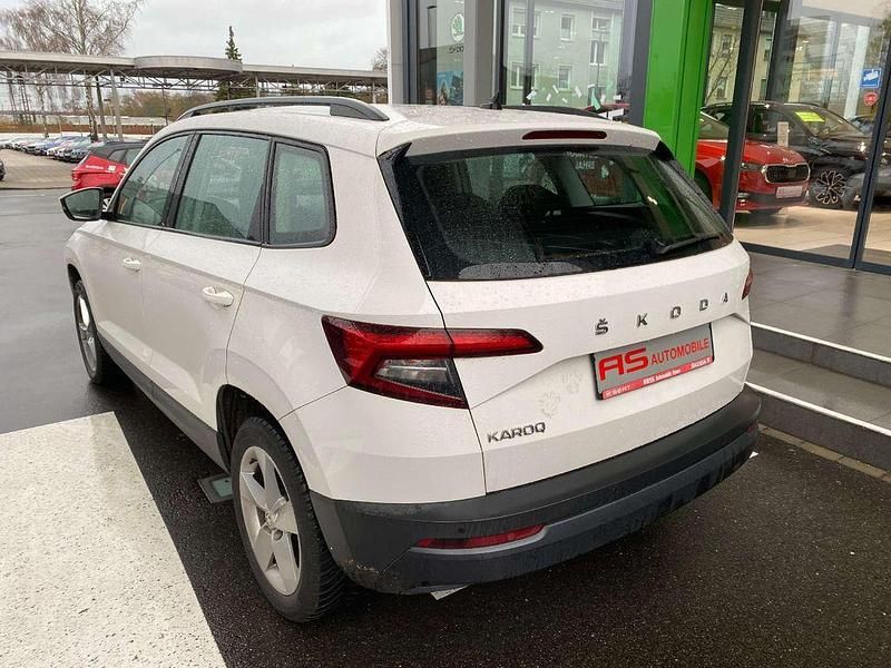 Gebraucht Skoda Karoq Ambition 116 PS (85 kW) 2020 Weiß SUV