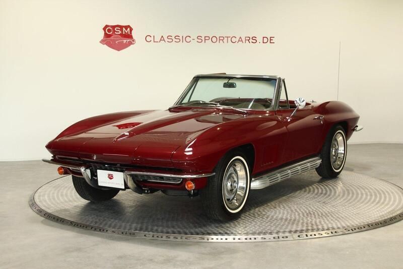 Andere außenfarben Gebraucht 1967 Corvette C2 Cabrio | 105.000 € - Bild 1/4