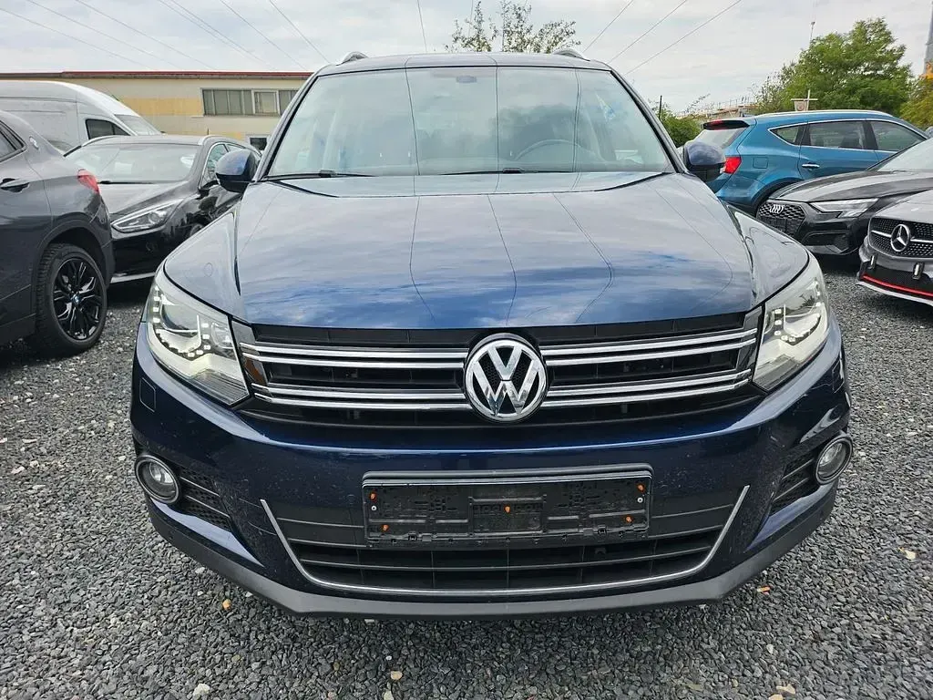 Gebraucht VW Tiguan Sportline 140 PS (102 kW) 2014 Blau SUV