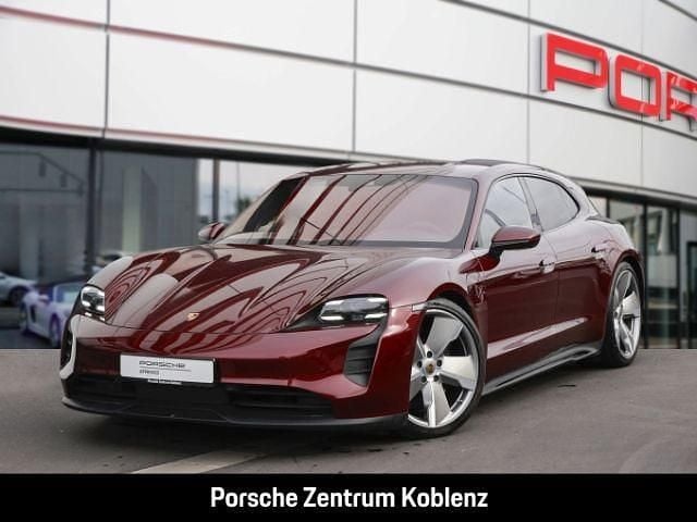 Rot Gebraucht 2022 Porsche Taycan GTS Sport Turismo Limousine | 68.500 € - Bild 1/4
