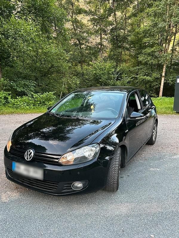 Schwarz Gebraucht 2009 VW Golf VI Limousine | 2.800 € (Guter Preis) - Bild 1/4