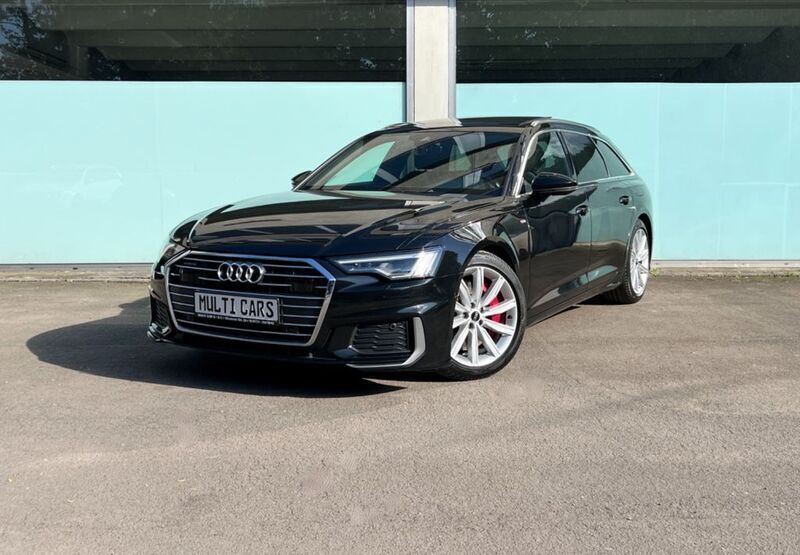 Schwarz Gebraucht 2021 Audi A6 S-Line Limousine | 35.990 € (Guter Preis) - Bild 1/4