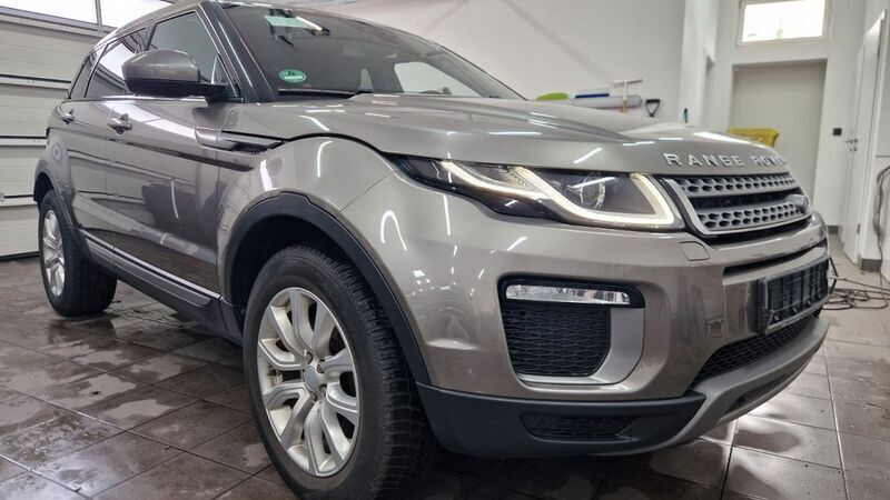 Silicon silver Gebraucht 2017 Land Rover Range Rover evoque SE SUV | 20.999 € (Fairer Preis) - Bild 1/4