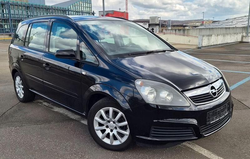 Gebraucht Opel Zafira Catch Me 105 PS (77 kW) 2007 Schwarz Van / Kleinbus
