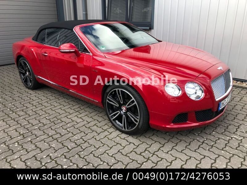 Dragonred Gebraucht 2012 Bentley Continental GT Convertible Cabrio | 104.890 € - Bild 1/4
