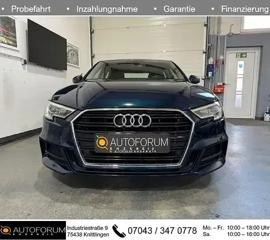 Gebraucht Audi A3 S-Line 135 PS (99 kW) 2019 Blau Limousine