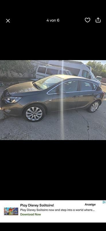 Gebraucht Opel Astra 110 PS (80 kW) 2011 Grau Limousine