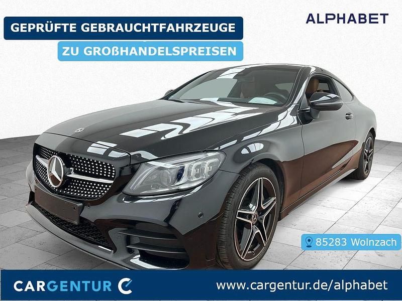 Schwarz Gebraucht 2022 Mercedes C300 Coupé | 35.990 € - Bild 1/4