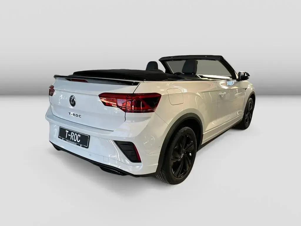 Gebraucht VW T-Roc Cabriolet R-line 150 PS (110 kW) 2026 Weiß Cabrio