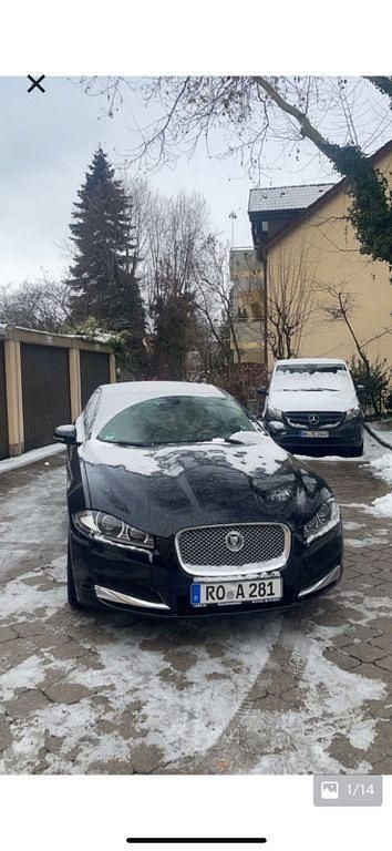 Schwarz Gebraucht 2013 Jaguar XF Limousine | 6.900 € (Superpreis) - Bild 1/4