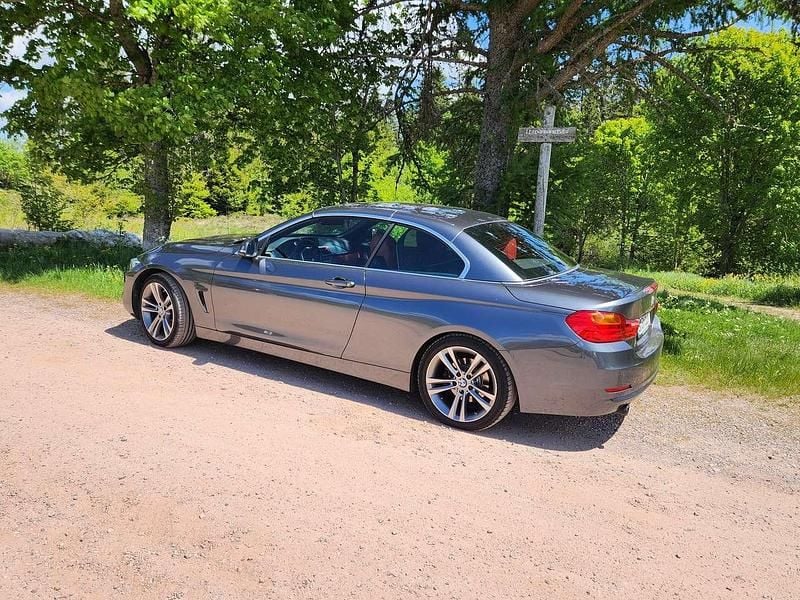 Grau Gebraucht 2015 BMW 420 Sport Line Cabrio | 24.950 € (Etwas zu teuer) - Bild 1/4