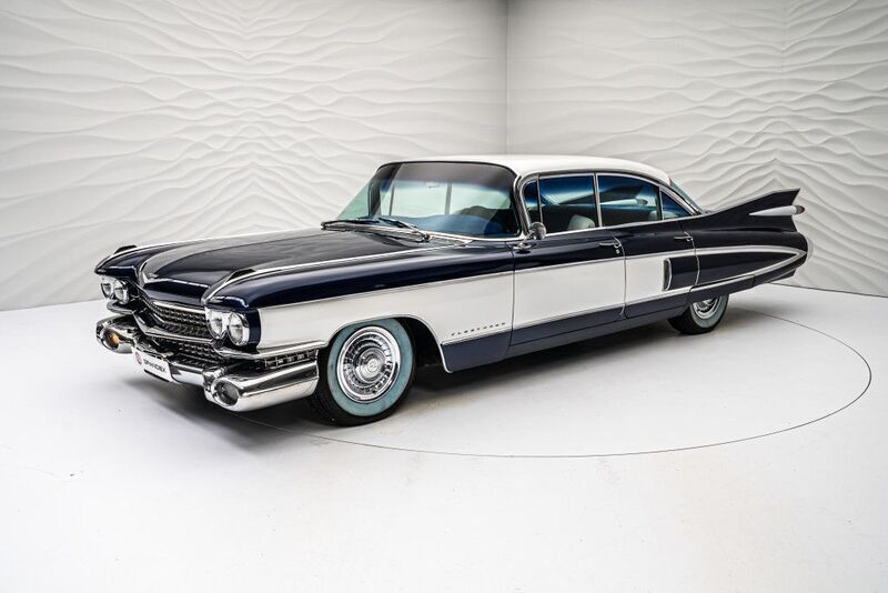 Blau Gebraucht 1959 Cadillac Fleetwood Limousine | 55.000 € - Bild 1/4