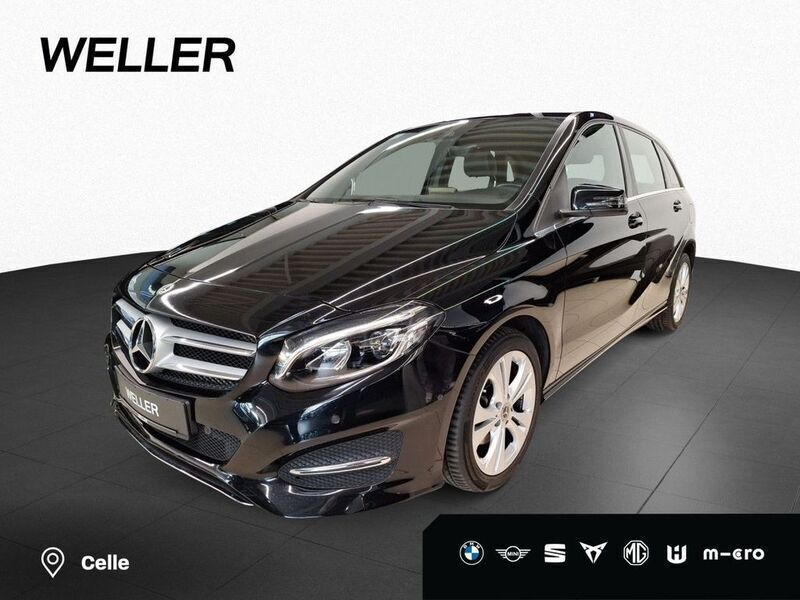 Kosmosschwarz (schwarz) Gebraucht 2018 Mercedes B200 Van / Kleinbus | 16.350 € (Guter Preis) - Bild 1/4
