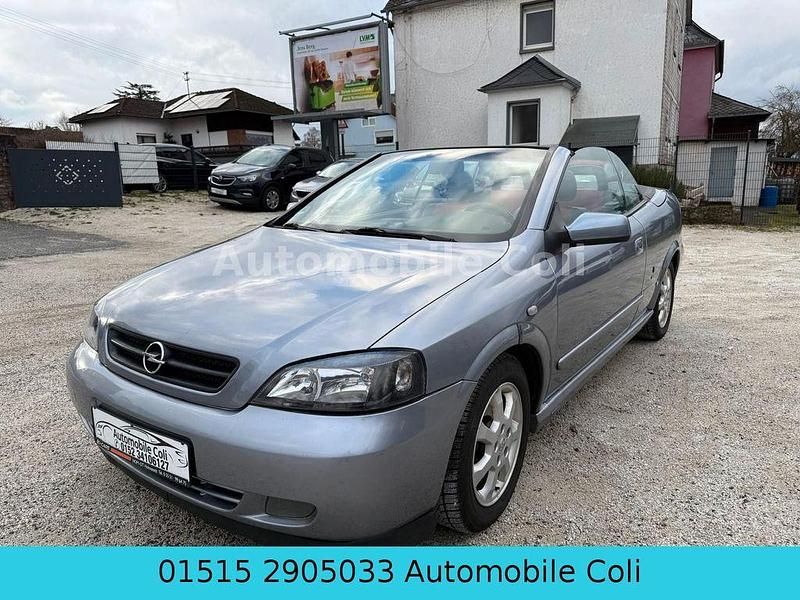 Grau Gebraucht 2004 Opel Astra Cabriolet Cabrio | 1.999 € (Fairer Preis) - Bild 1/4
