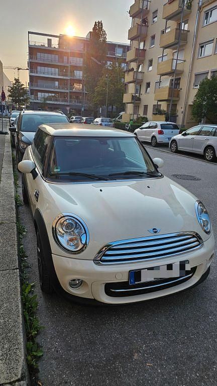 Gebraucht Mini Cooper D 111 PS (81 kW) 2013 Weiß Kleinwagen