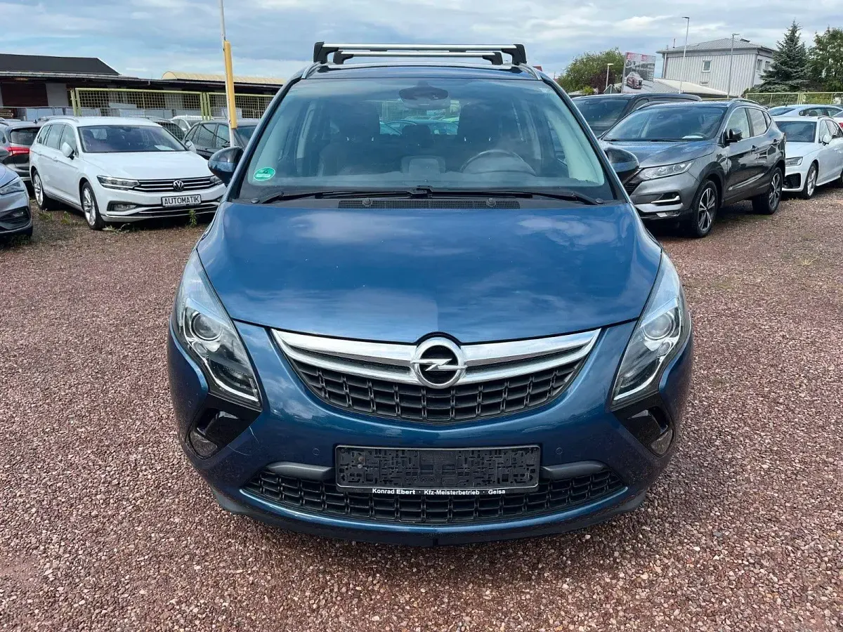 Gebraucht Opel Zafira Tourer Innovation 140 PS (102 kW) 2016 Blau Van / Kleinbus