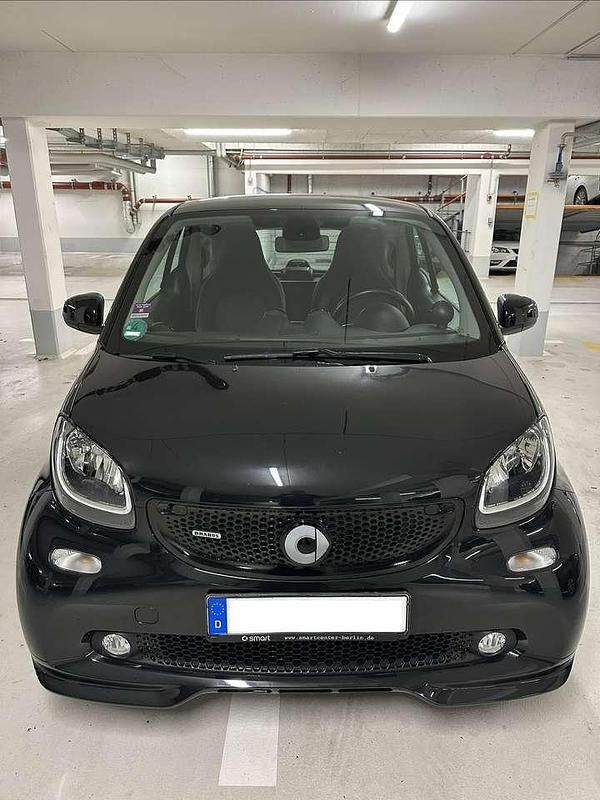 Schwarz Gebraucht 2018 Smart ForTwo Coupé Brabus Xclusive Coupé | 24.999 € (Teuer) - Bild 1/4