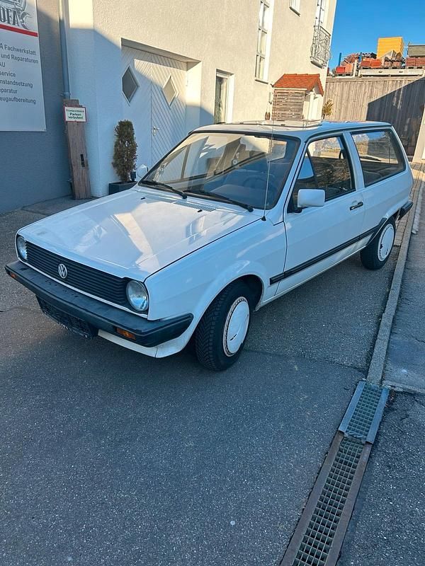 Weiß Gebraucht 1986 VW Polo Kleinwagen | 1.399 € - Bild 1/4