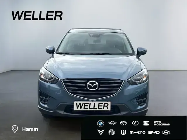 Gebraucht Mazda CX-5 Exclusive-Line 150 PS (110 kW) 2017 Blau SUV