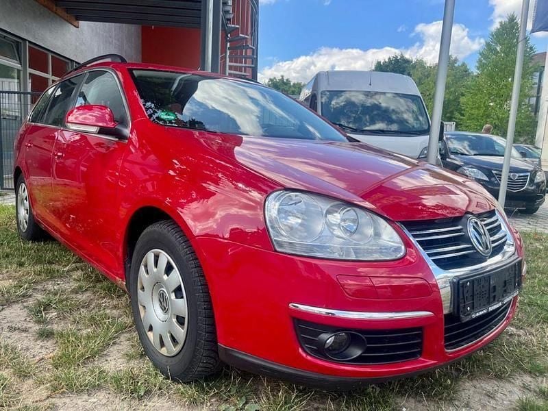 Rot Gebraucht 2008 VW Golf V Comfortline Kombi | 1.999 € (Superpreis) - Bild 1/4