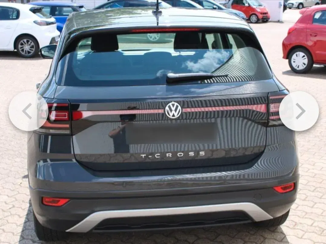 Gebraucht VW T-Cross 95 PS (69 kW) 2019 Grau SUV