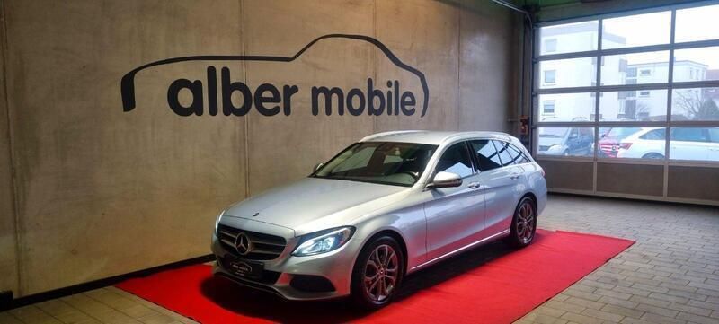 Silber Gebraucht 2017 Mercedes C180 Business Kombi | 19.390 € (Fairer Preis) - Bild 1/3