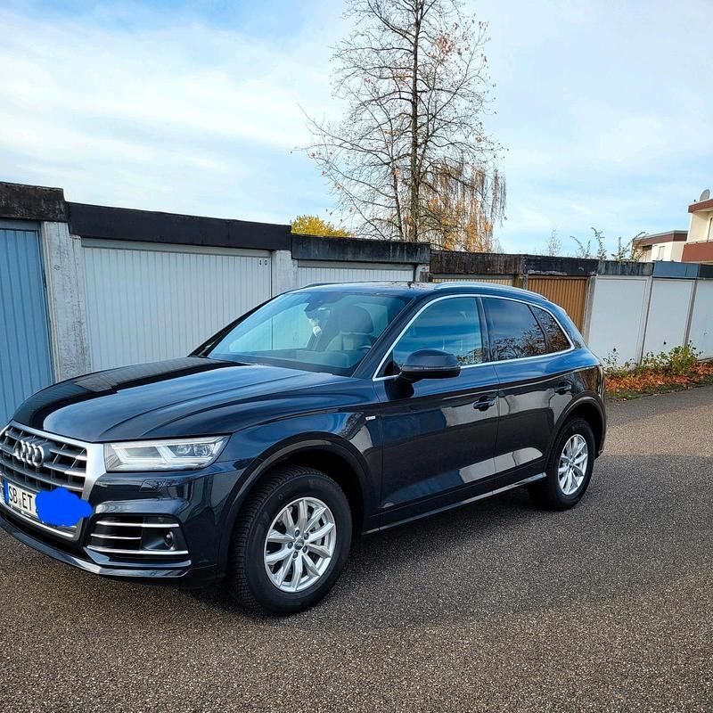 Blau Gebraucht 2018 Audi Q5 S-Line SUV | 32.500 € (Fairer Preis) - Bild 1/4