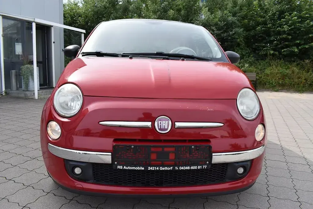 Gebraucht Fiat 500 Lounge 69 PS (50 kW) 2011 Rot