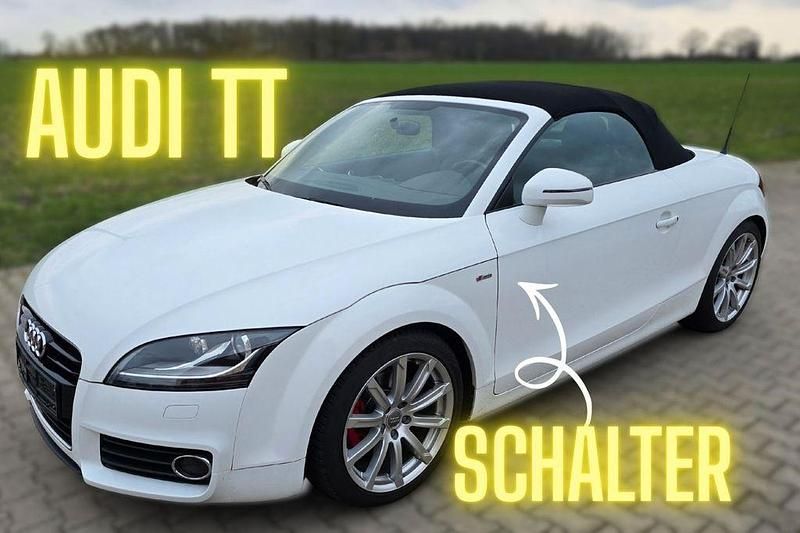 Gebraucht Audi TT Roadster S-Line 160 PS (117 kW) 2014 Weiß Cabrio