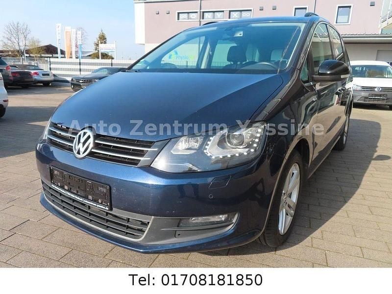 Gebraucht VW Sharan Match 170 PS (125 kW) 2012 Blau Van / Kleinbus