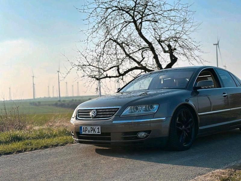Second-hand VW Phaeton 246 CP (180 kW) 2004 Bej Berlinǎ