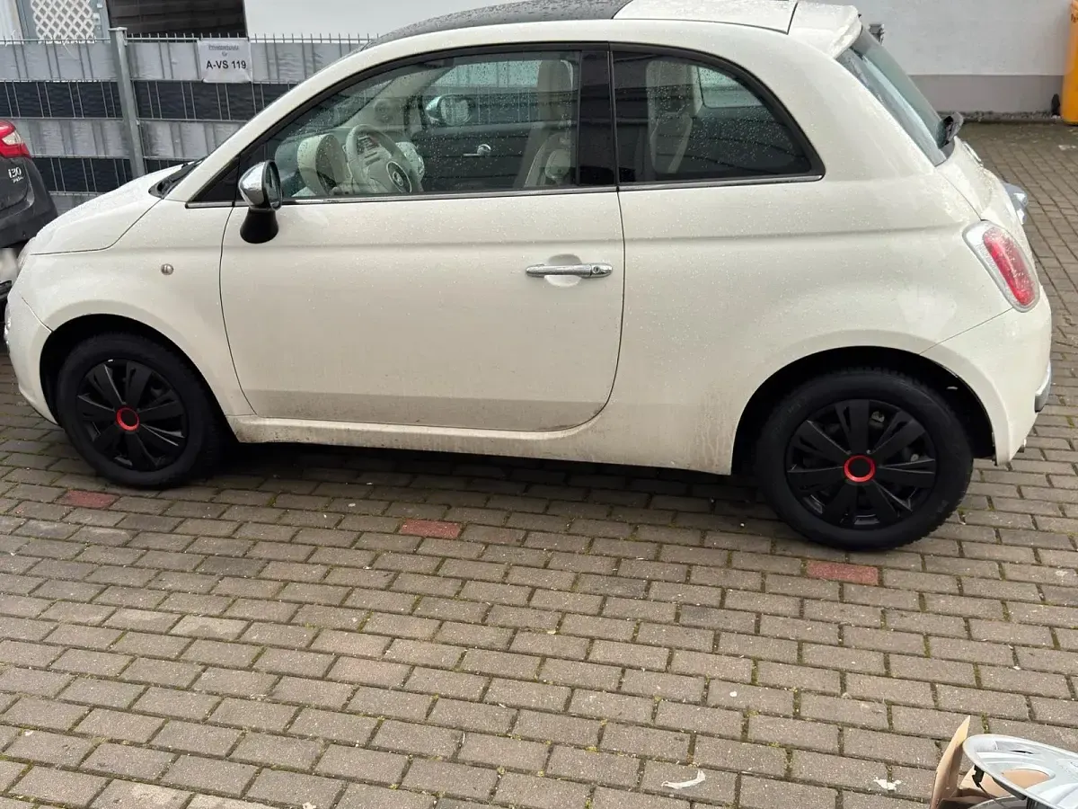 Gebraucht Fiat 500 69 PS (50 kW) 2008 Weiß Kleinwagen