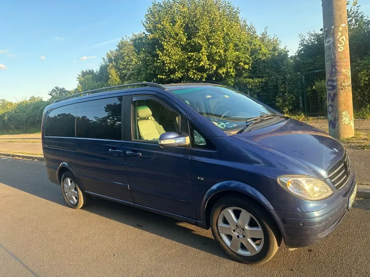 Gebraucht Mercedes Viano 204 PS (150 kW) 2007 Blau Van / Kleinbus