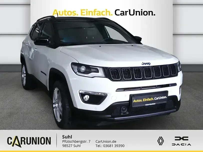 Gebraucht Jeep Compass 241 PS (177 kW) 2021 Alpine white (vr296) SUV