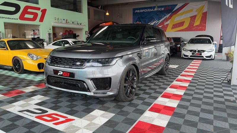 Corris grey Gebraucht 2017 Land Rover Range Rover Sport SVR SUV | 40.999 € (Teuer) - Bild 1/4