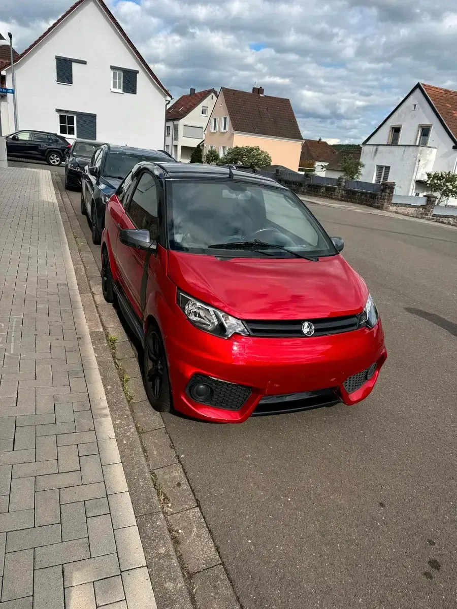 Używany Aixam Coupe GTI 2018 Czerwony Kabriolet