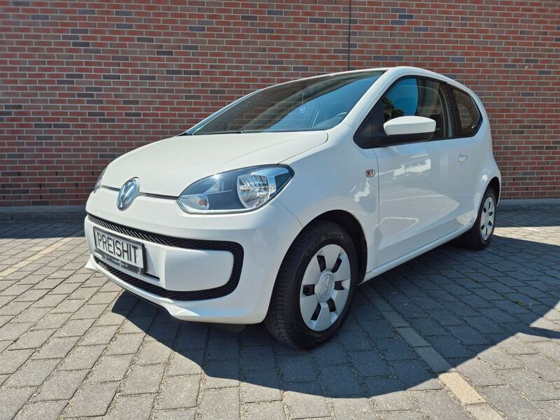 Weiß Gebraucht 2015 VW up! move up! Kleinwagen | 6.499 € (Fairer Preis) - Bild 1/4