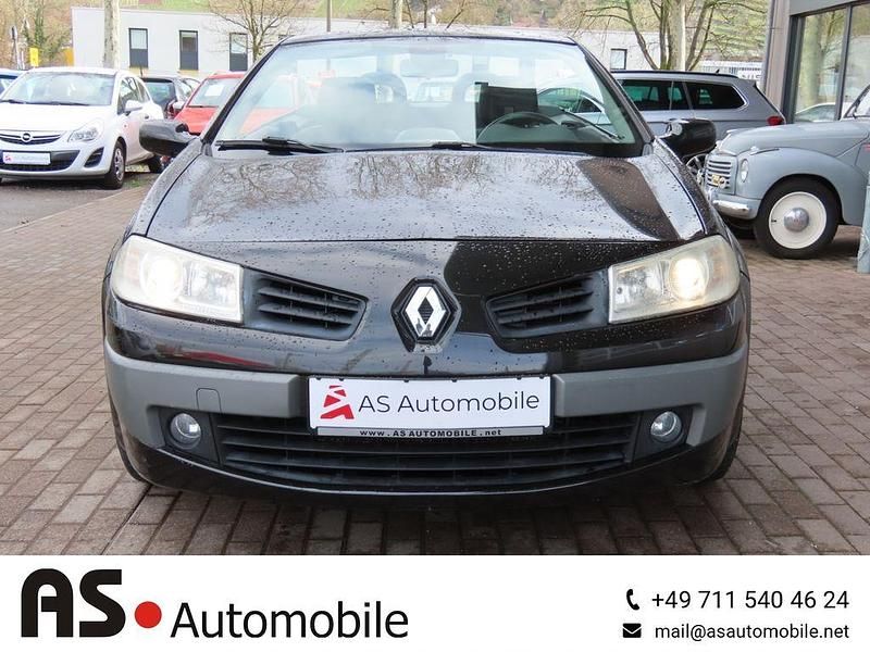 Gebraucht Renault Mégane Cabriolet Dynamique 111 PS (81 kW) 2007 Perlmuttschwarz Cabrio