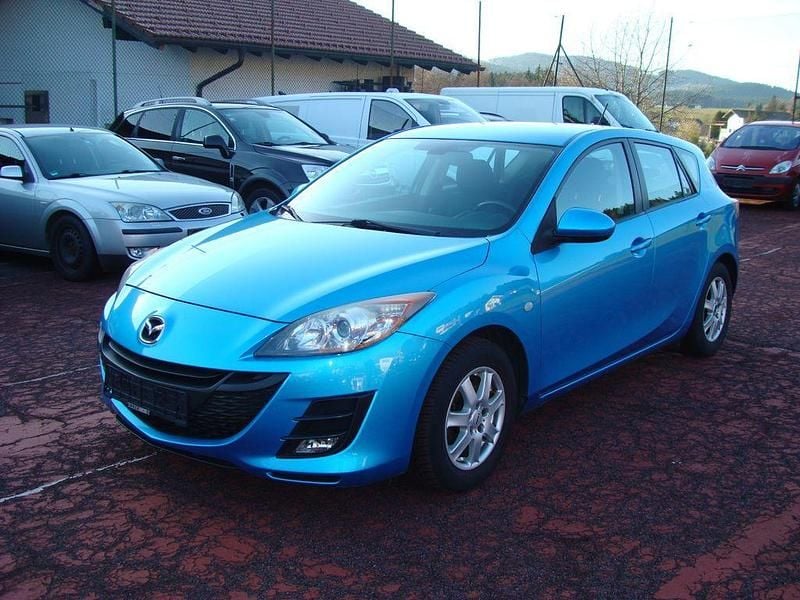 Gebraucht Mazda 3 High 109 PS (80 kW) 2009 Blau Limousine