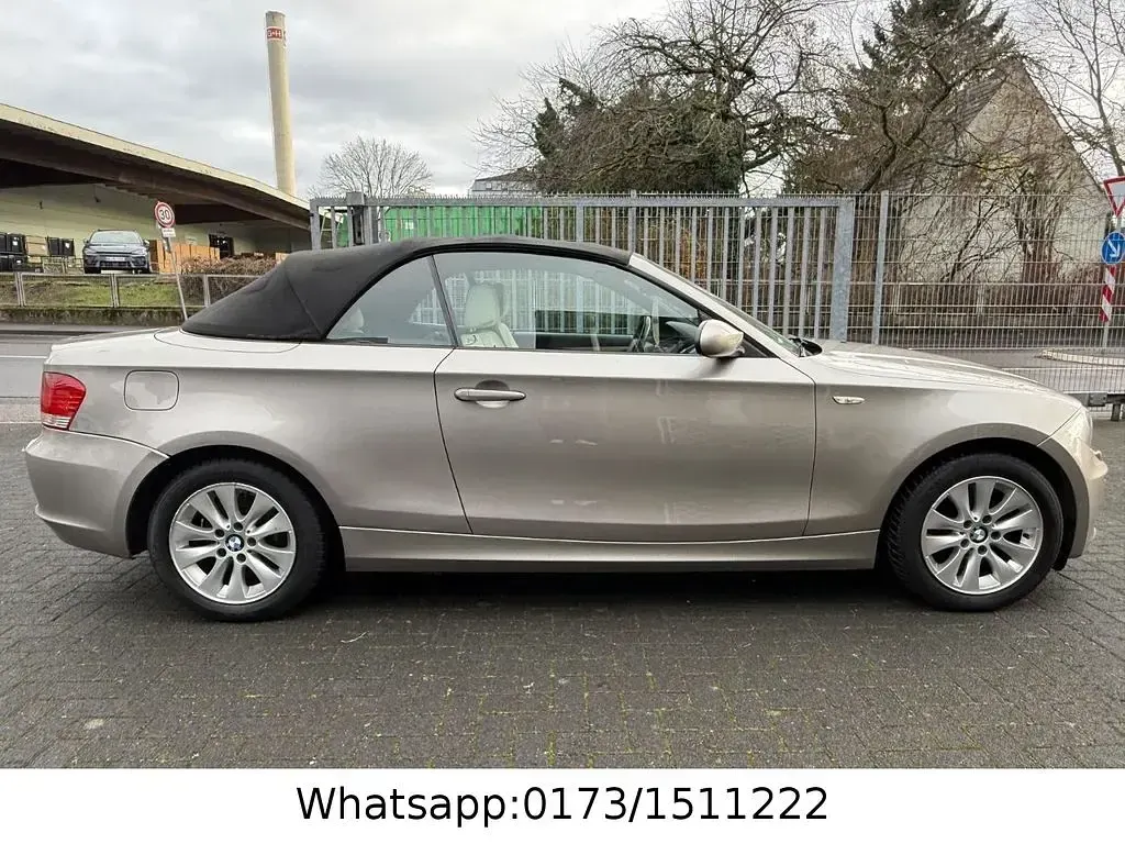 Gebraucht BMW 120 Cabriolet Efficient Dynamics 177 PS (130 kW) 2008 Silber Cabrio